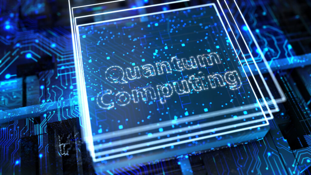 quantum computing chip image